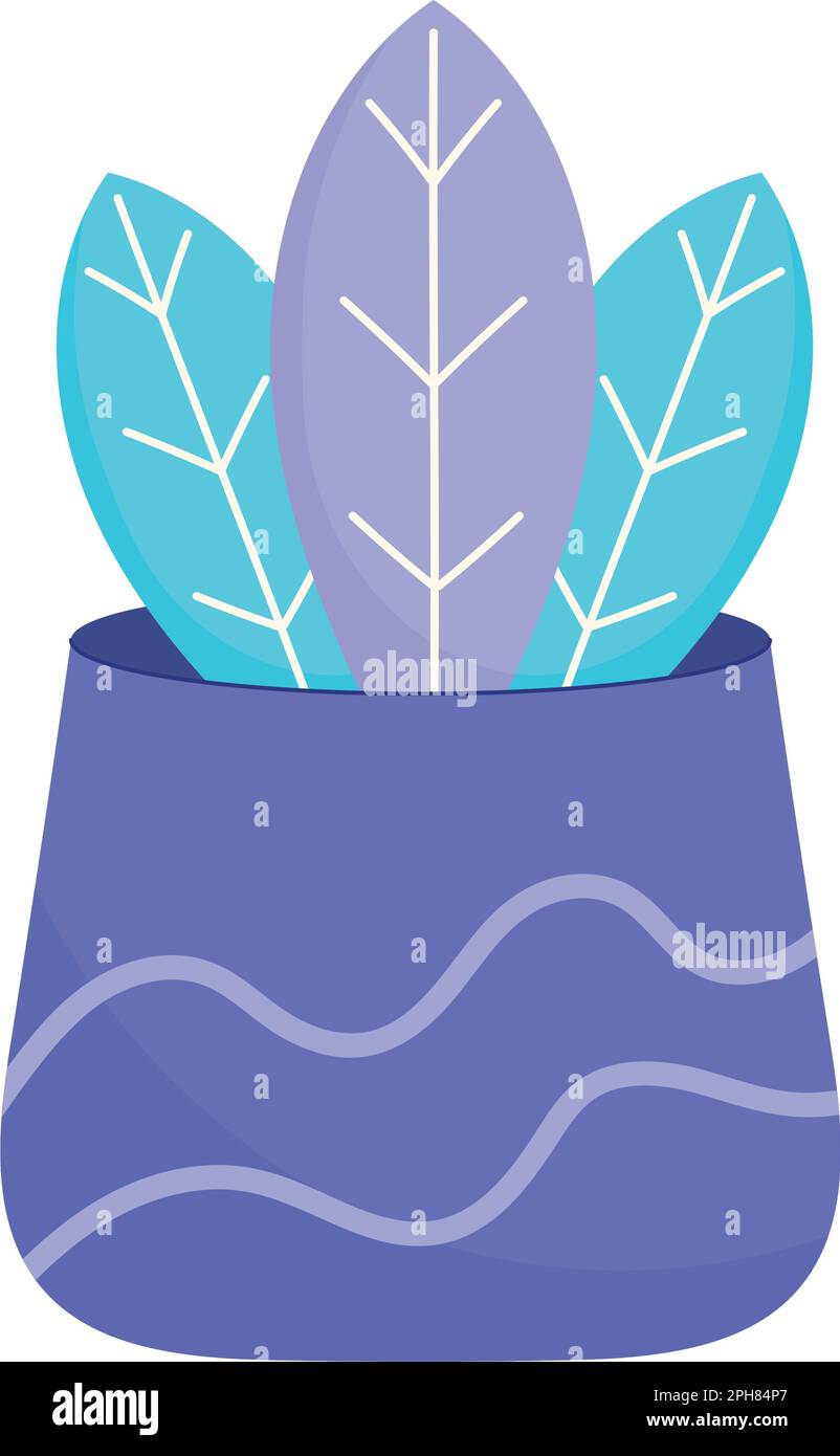 houseplant in pot nature icon Stock Vector Image & Art - Alamy