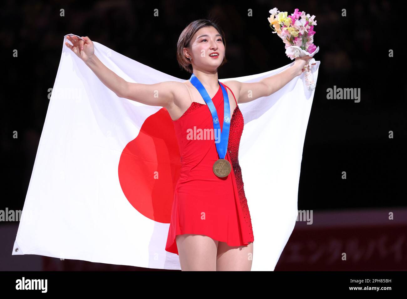 Saitama, Japan. 24th Mar, 2023. Kaori Sakamoto (JPN) Figure Skating ISU World Figure Skating