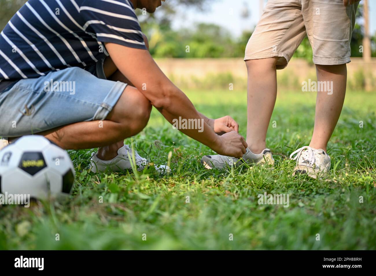 Snapshot of Outdoor Shoe Tying Games For Physical Activity