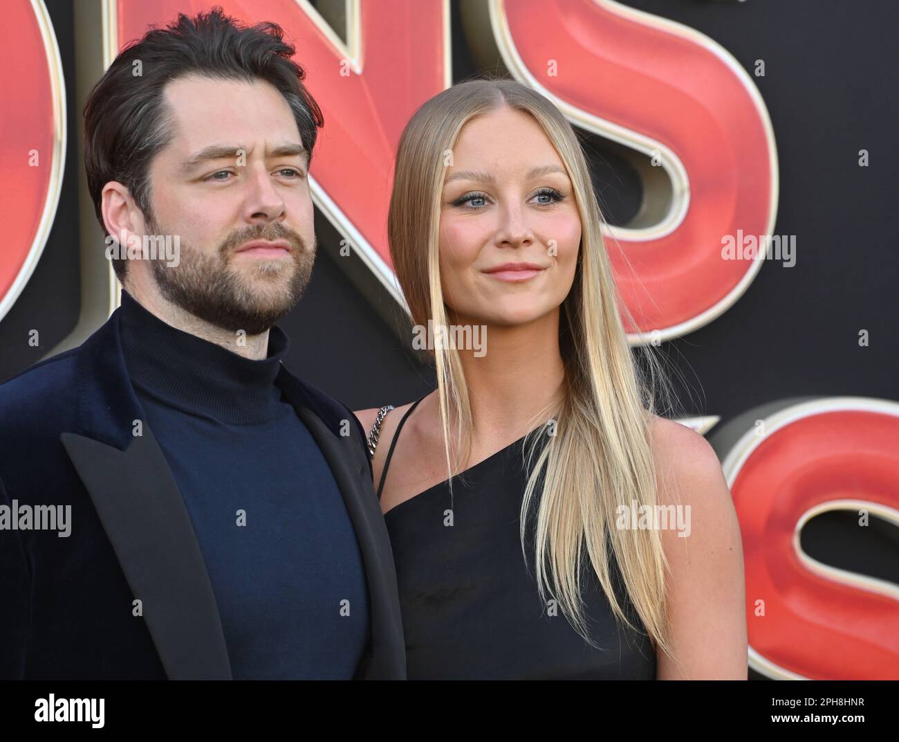 Los Angeles, USA. 26th Mar, 2023. Richard Rankin & Sammie Russell at(08)