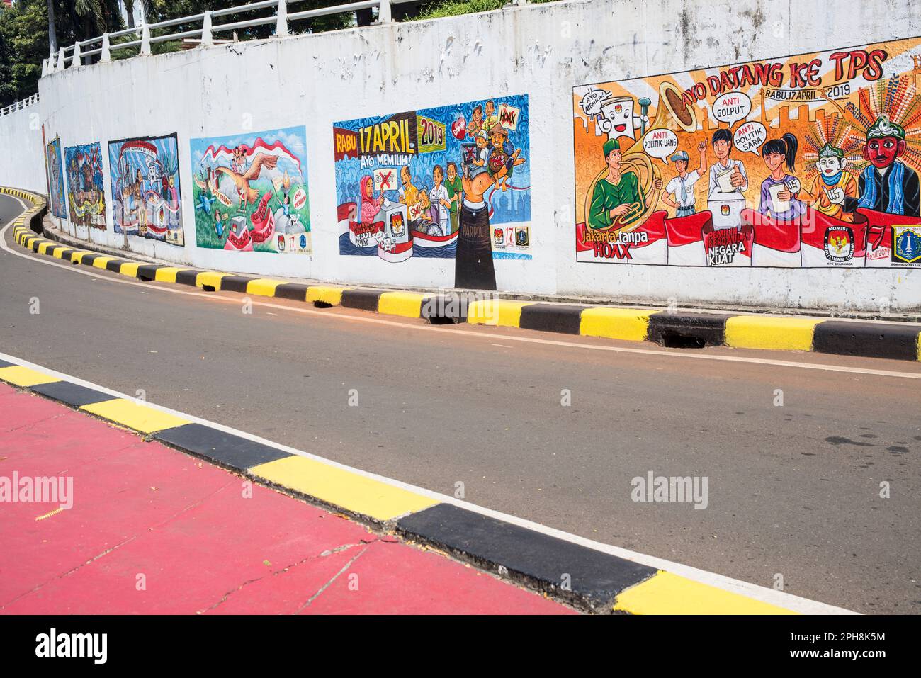 Street art, Jakarta Stock Photo Alamy