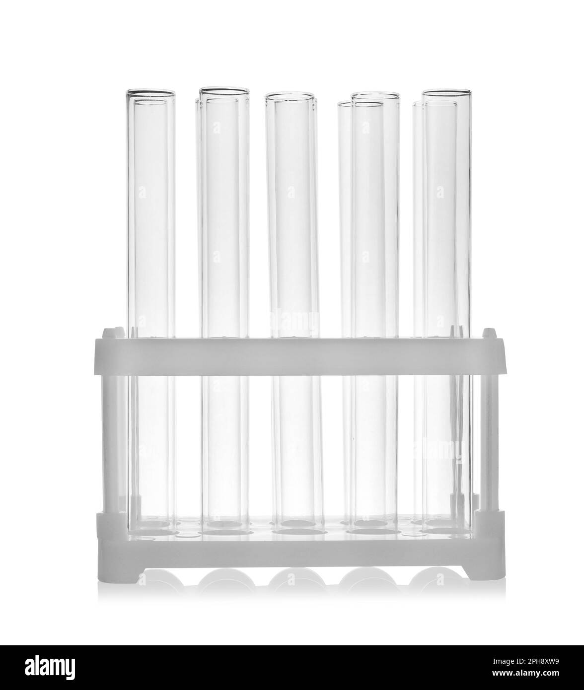 test tube rack with 4 test tubes