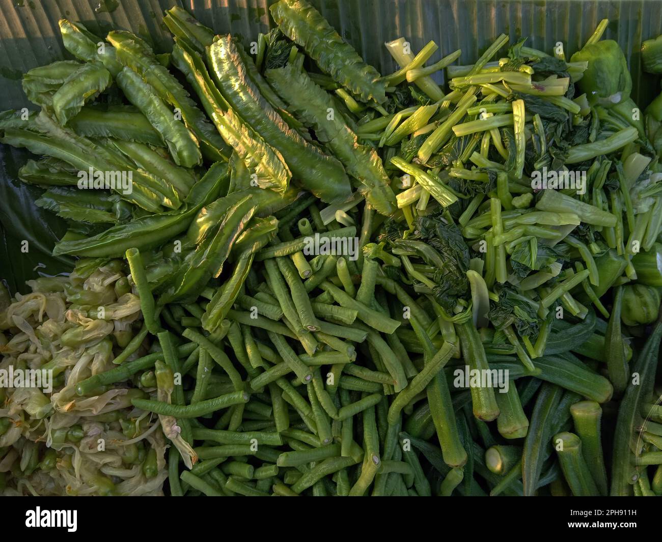 Blanched and steamed vegetables have health benefits Stock Photo Alamy