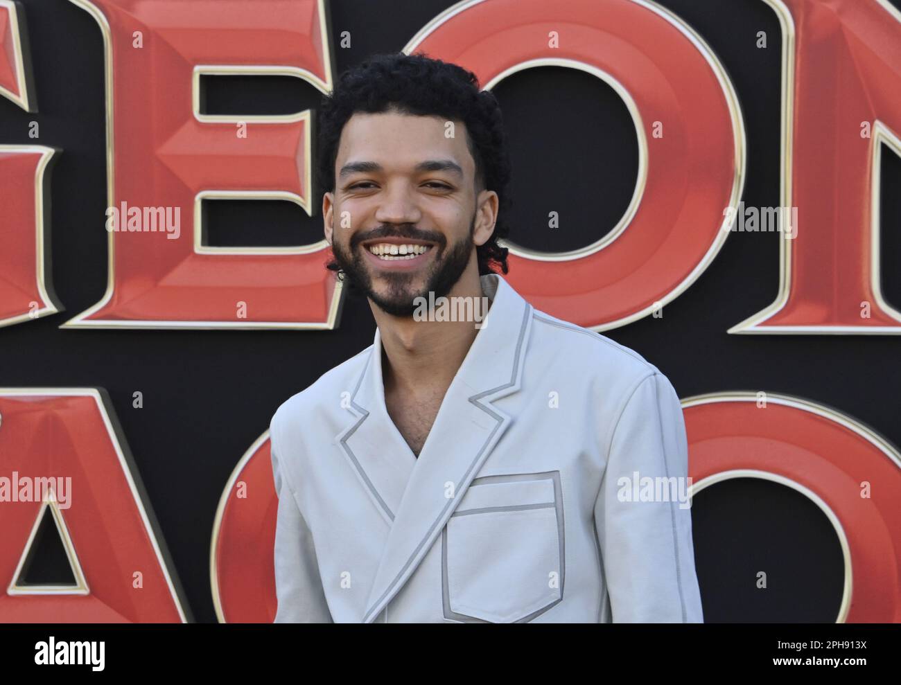 Los Angeles, United States. 26th Mar, 2023. Cast member Justice Smith ...