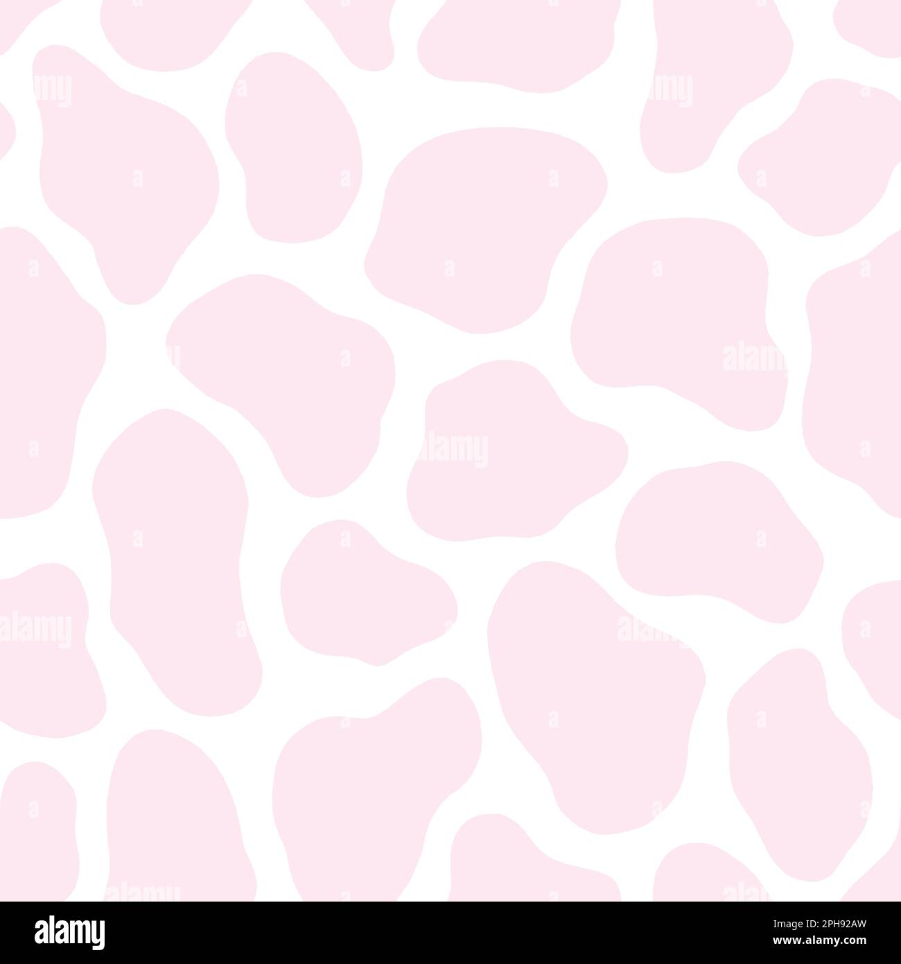 Rose Pink Cow Print Wallpaper