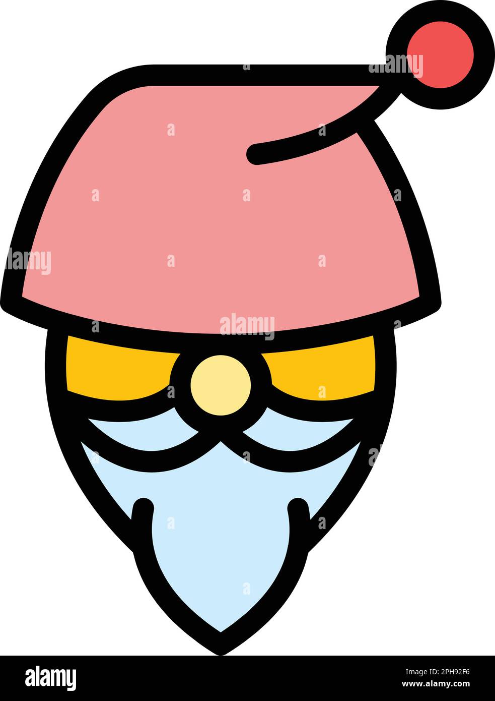 Gardening dwarf icon. Outline Gardening dwarf vector icon for web ...