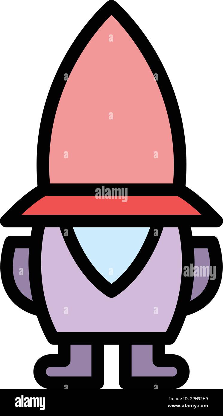 Farm dwarf icon. Outline Farm dwarf vector icon for web design isolated ...