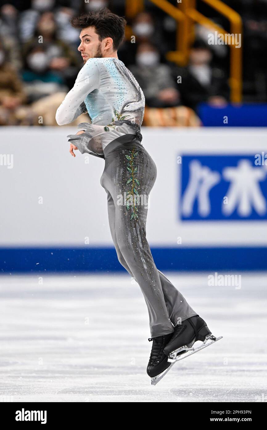 SAITAMA, JAPAN MARCH 25 Maurizio Zandron of Austria competes in the
