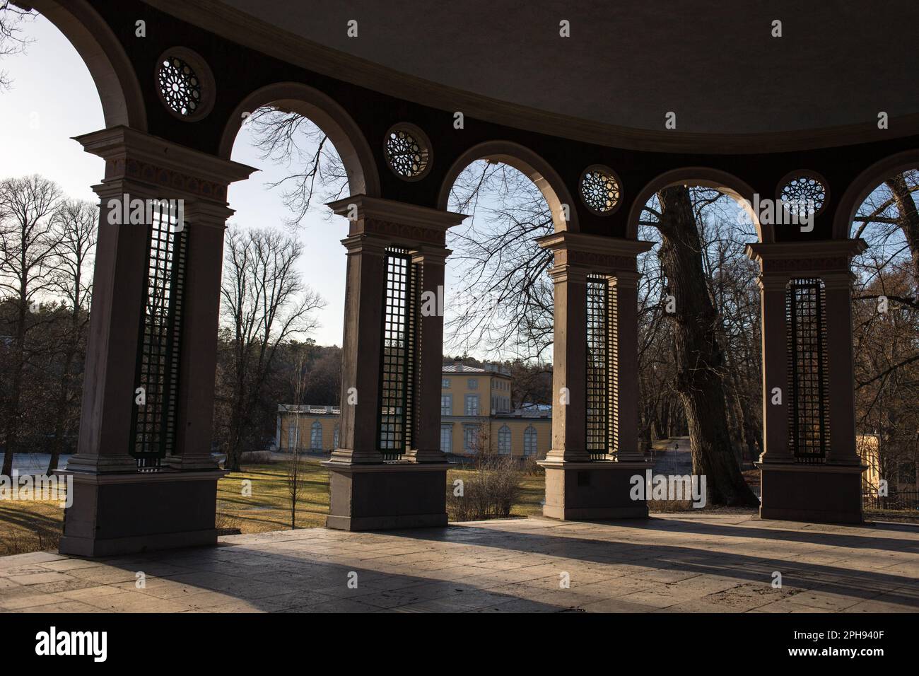 Stockholm Hagaparken in the spring. Stock Photo