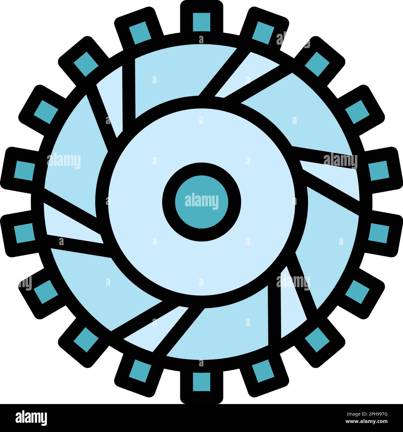 Auto clutch icon. Outline Auto clutch vector icon for web design