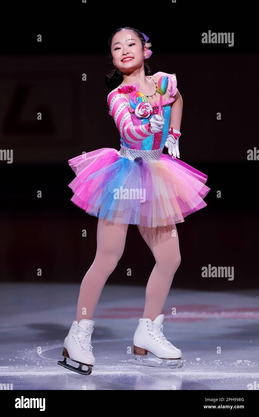 Saitama, Japan. 26th Mar, 2023. Mao Shimada (JPN) Figure Skating ISU
