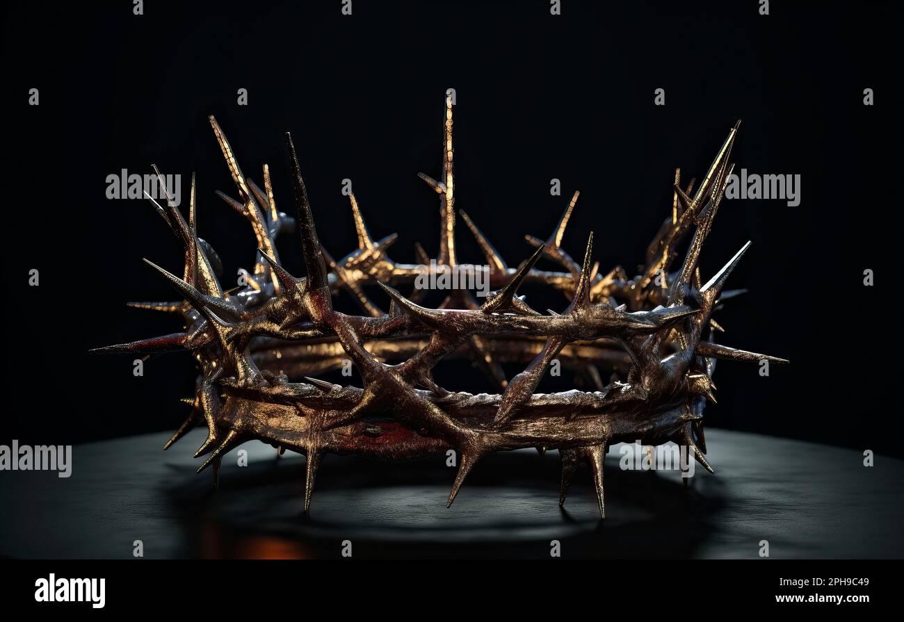 Jesus christ crown of thorns hi-res stock photography and images - Alamy