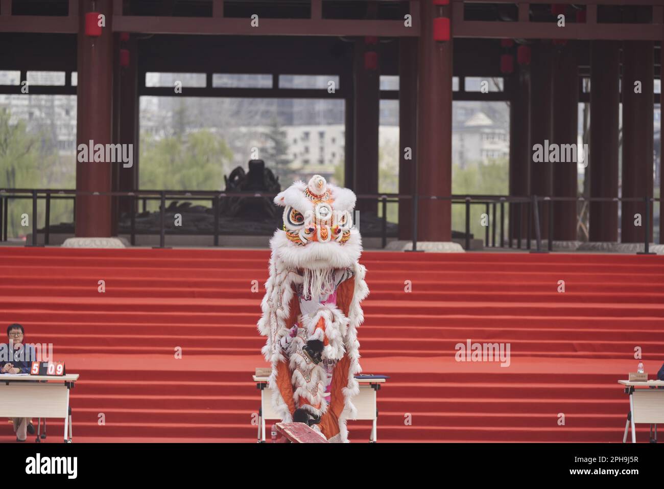 The First Dragon and Lion Dance Invitational Competition and Fitness