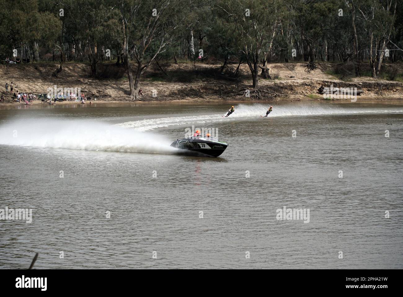 Echuca Victoria Australia 26 March 2023, the Southern 80 Water Ski Race