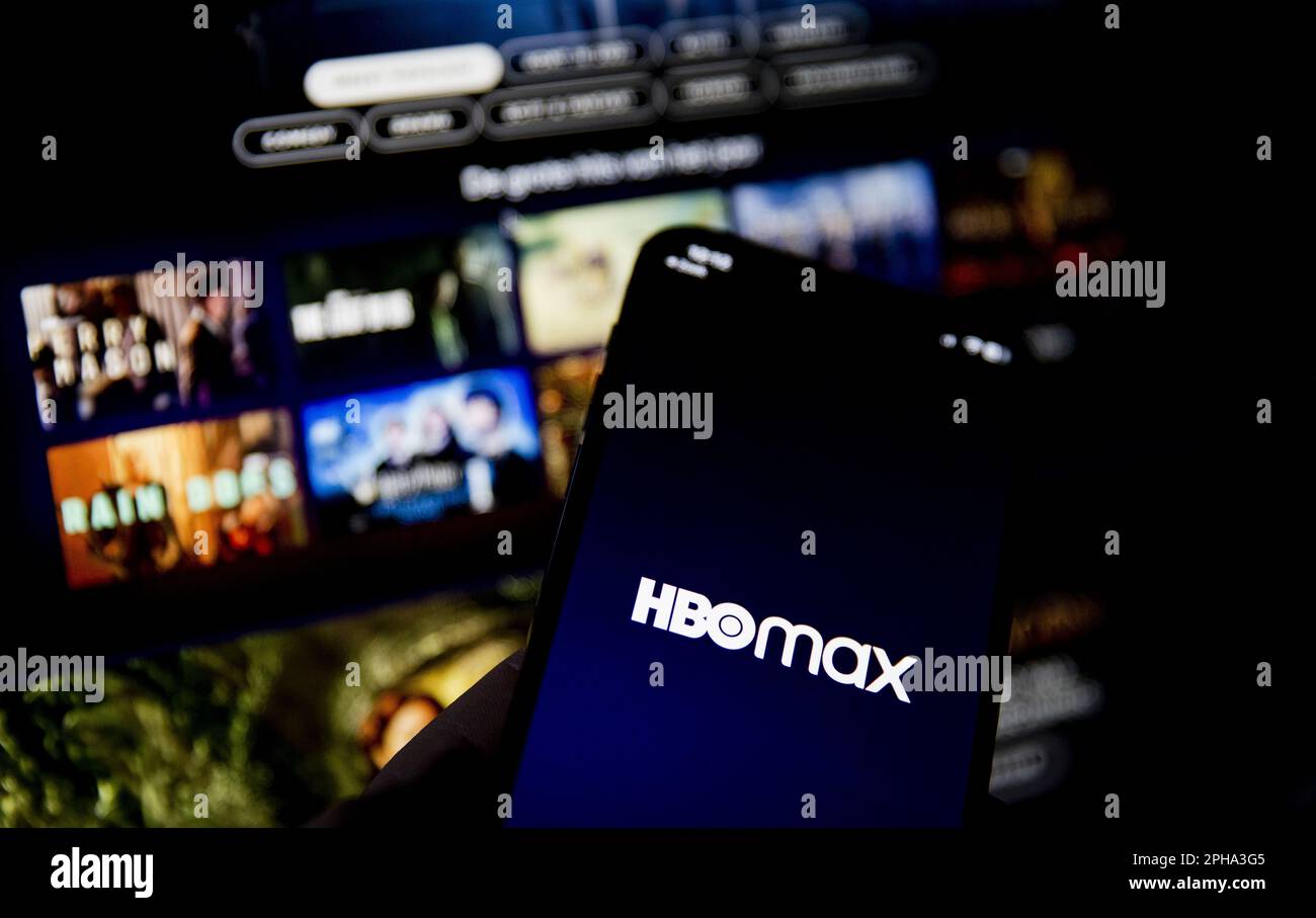 ILLUSTRATIVE - The streaming service HBO Max. ANP SEM VAN DER WAL ...