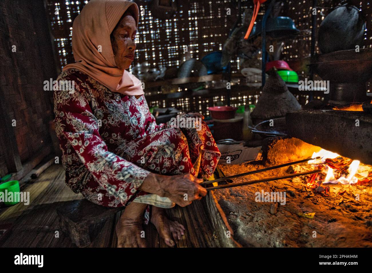 daily life in a village of West Java, Indonesia, Asia Stock Photo - Alamy