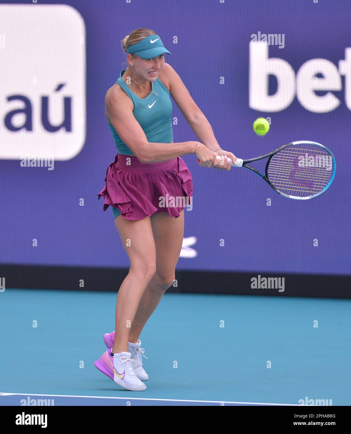 MIAMI GARDENS, FLORIDA MARCH 25 Anastasia Potapova vs. Coco Gauff