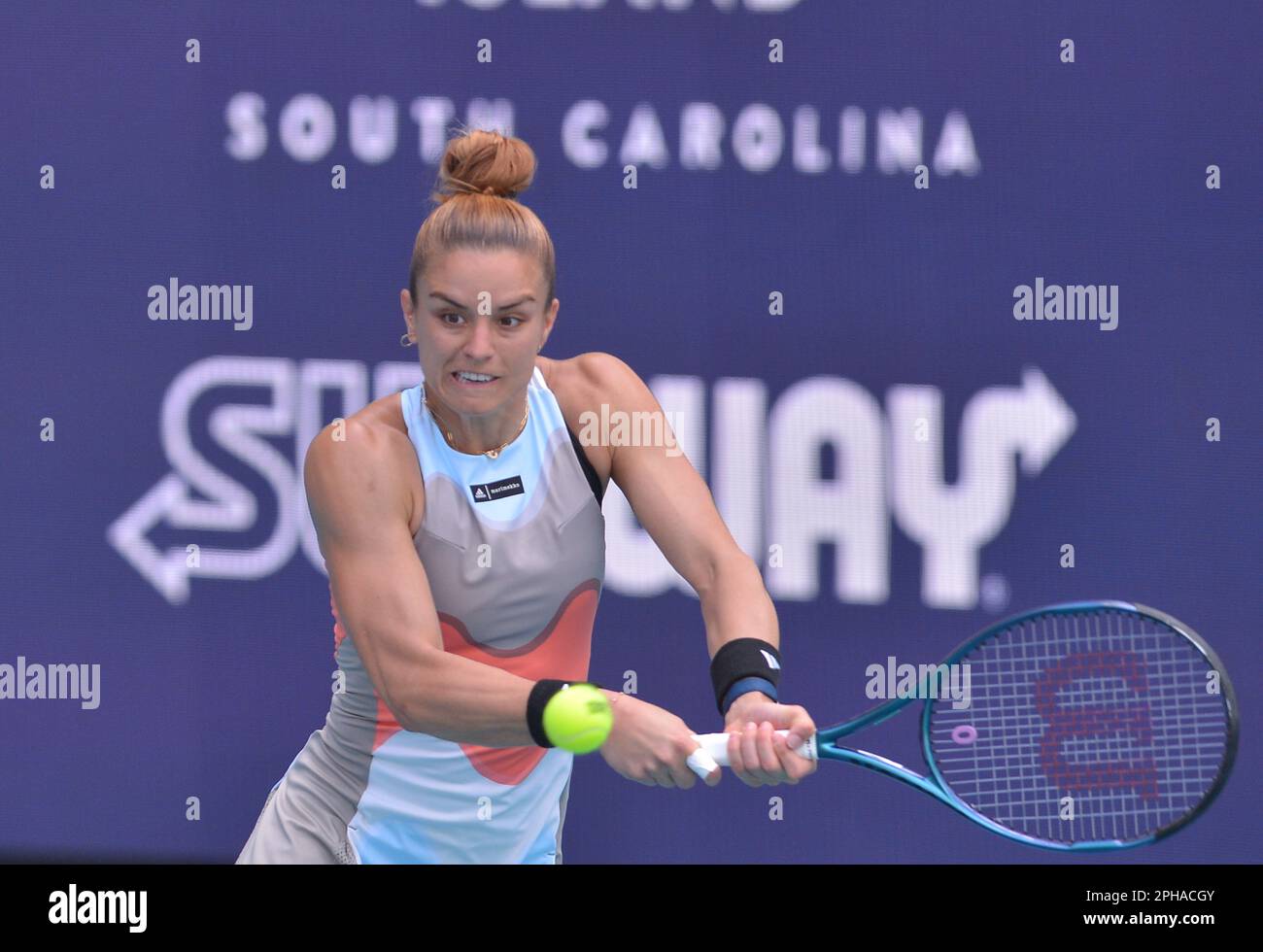 Bianca andreescu maria sakkari hi-res stock photography and images - Alamy