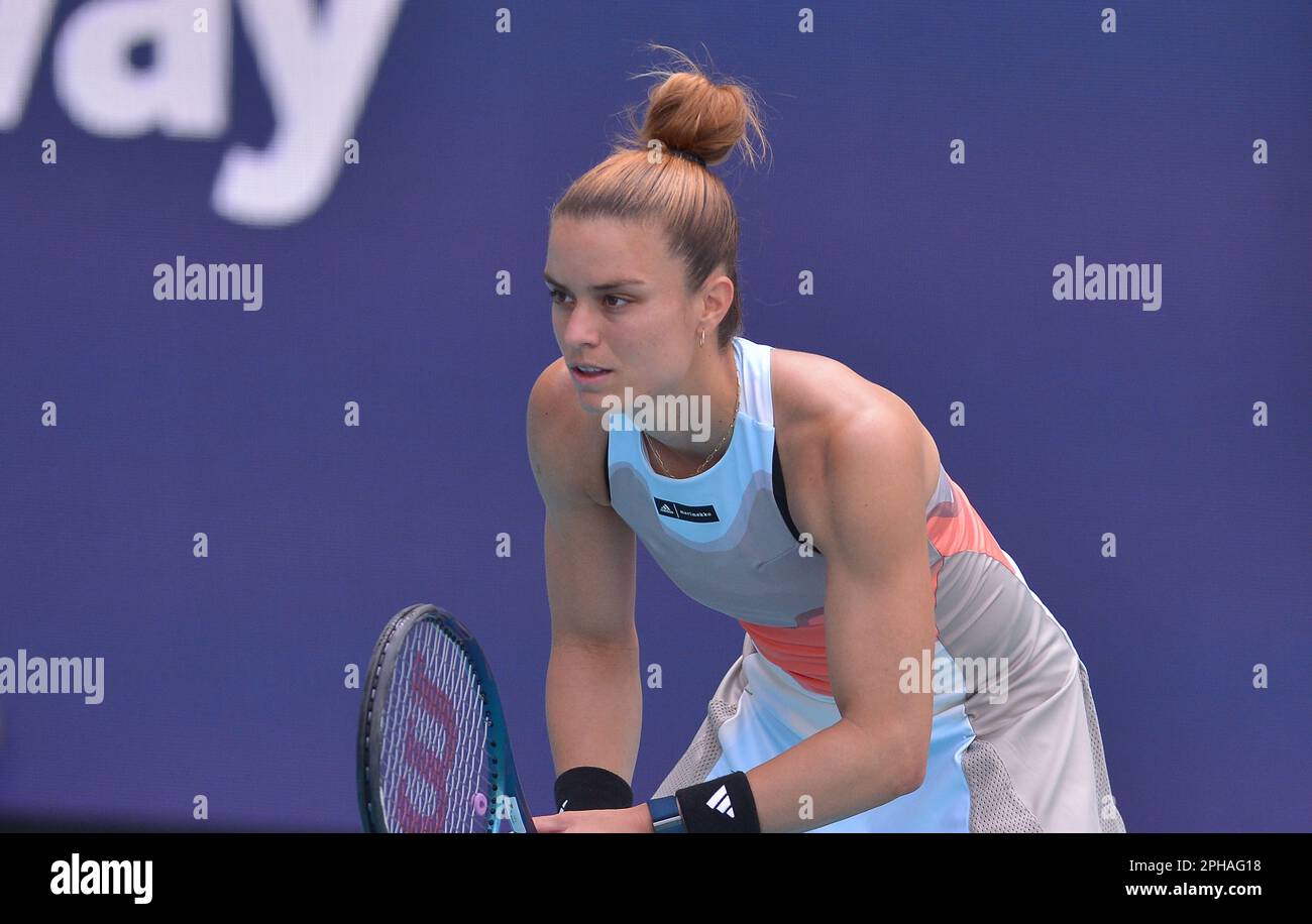 Bianca andreescu maria sakkari hi-res stock photography and images - Alamy