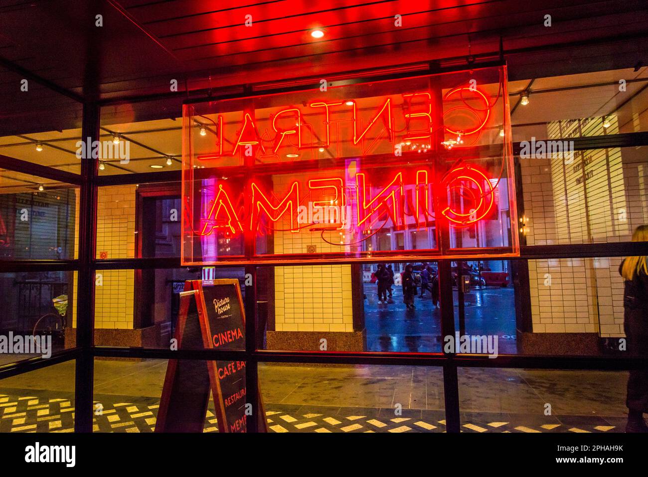 Picturehouse Central cinema at the corner of Shaftesbury Avenue, a