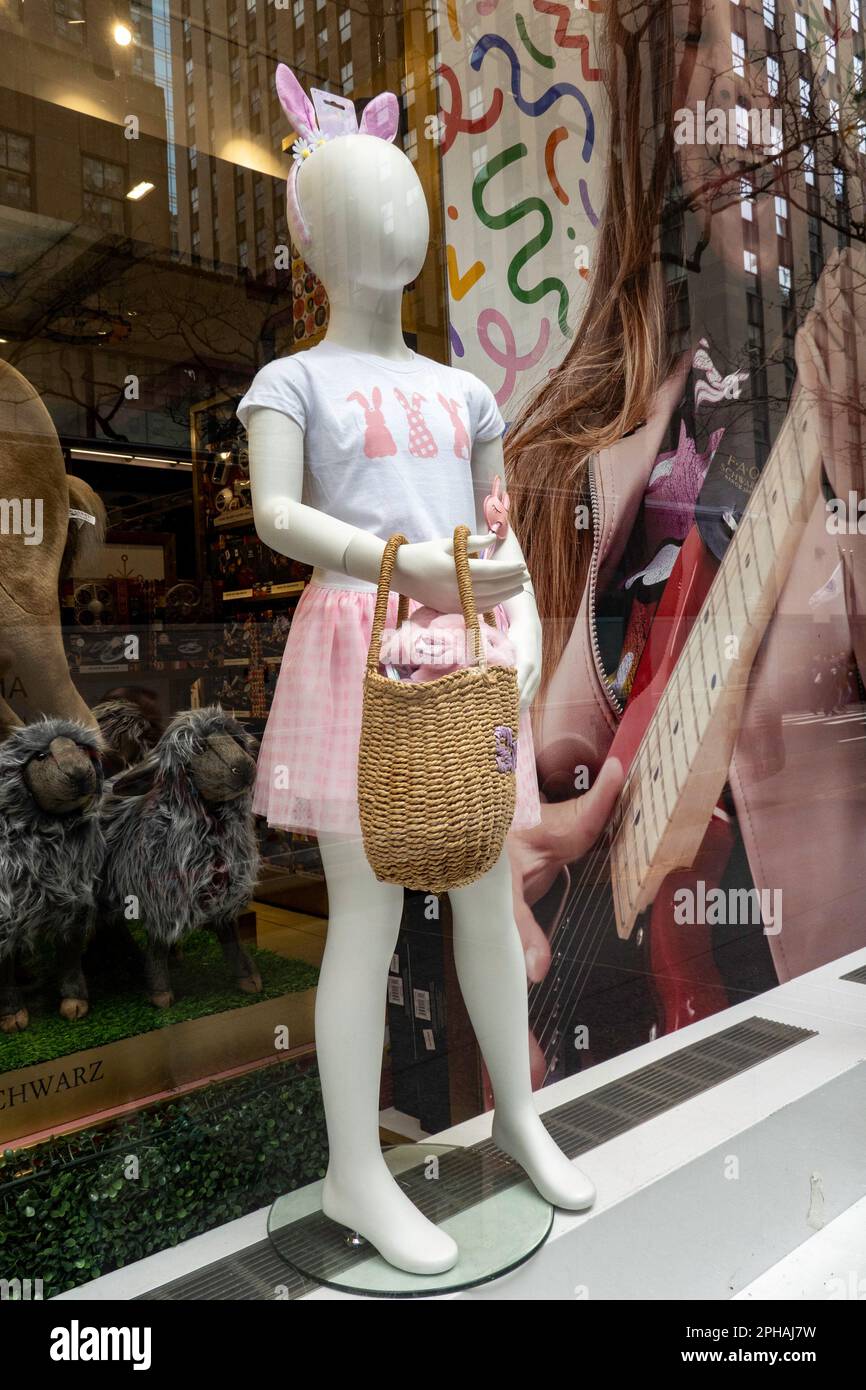 FAO Schwarz is a popular toy store located in Rockefeller Center, 2023