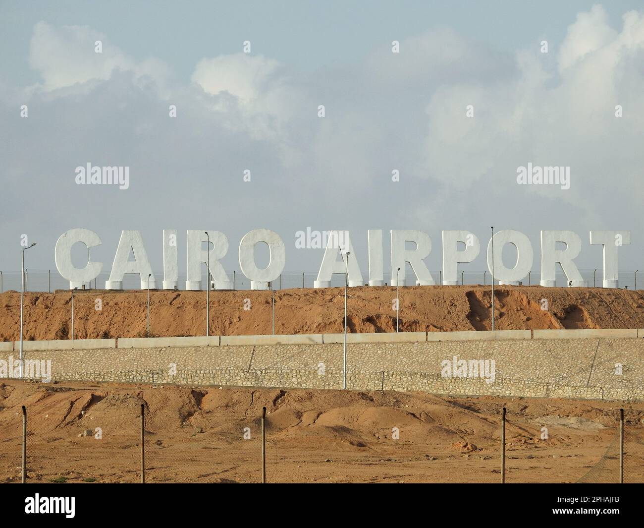 Cairo International Airport, the principal international airport of