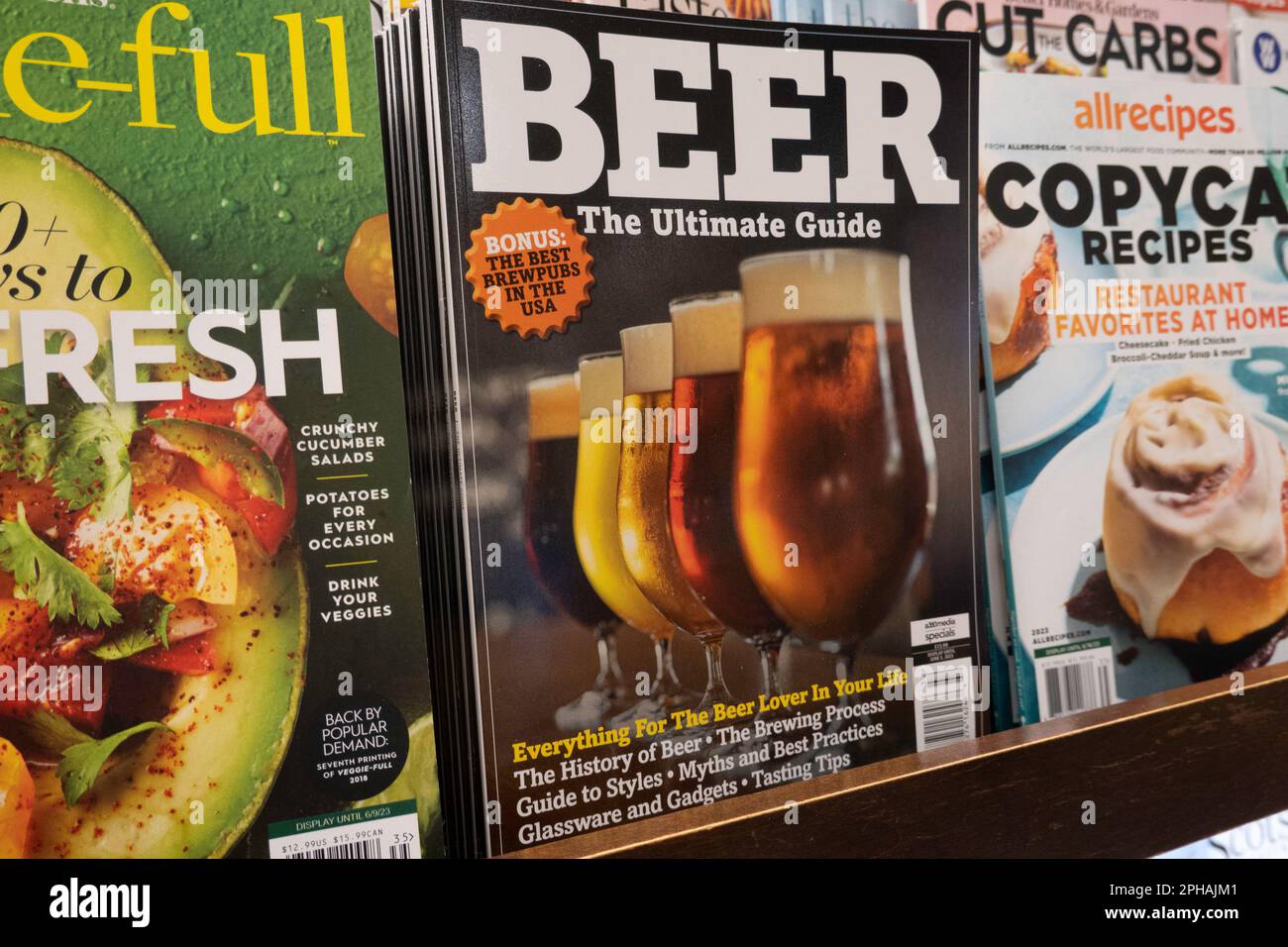 Barnes & Noble Booksellers on Fifth Avenue in New York City has a large