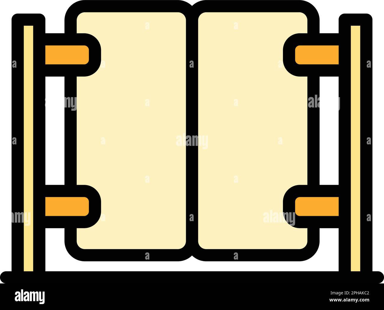 Smart gate icon. Outline Smart gate vector icon for web design isolated ...