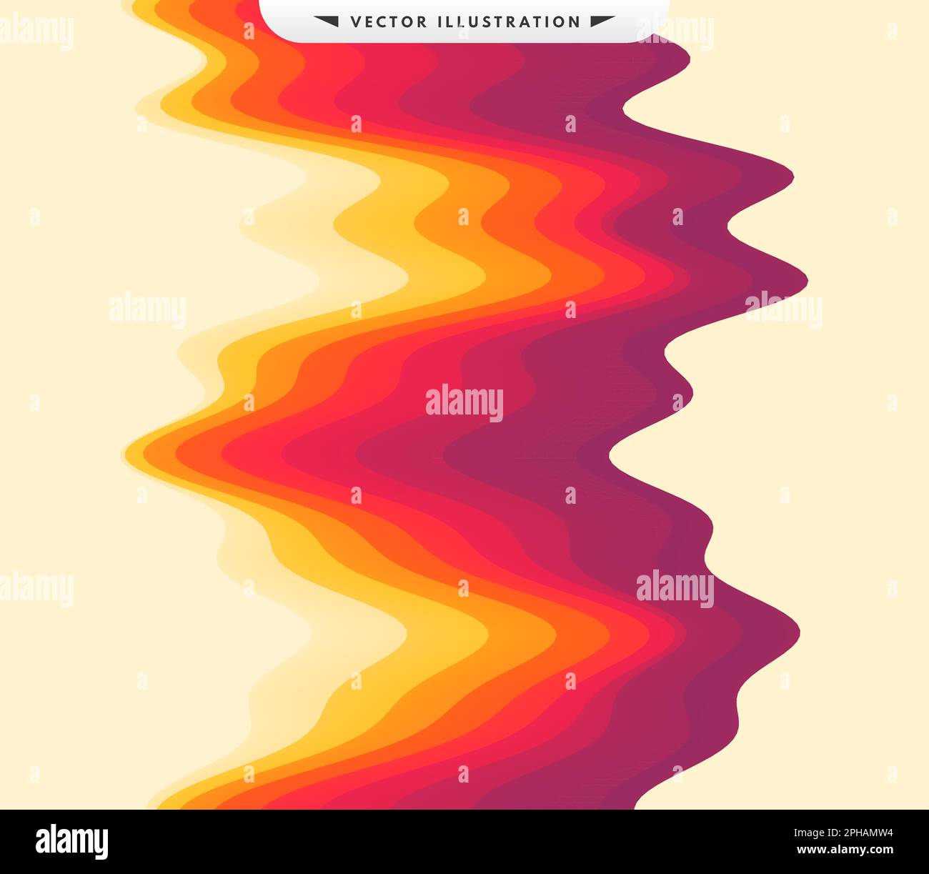 Abstract waveform background. 3d technology style. Vector illustration