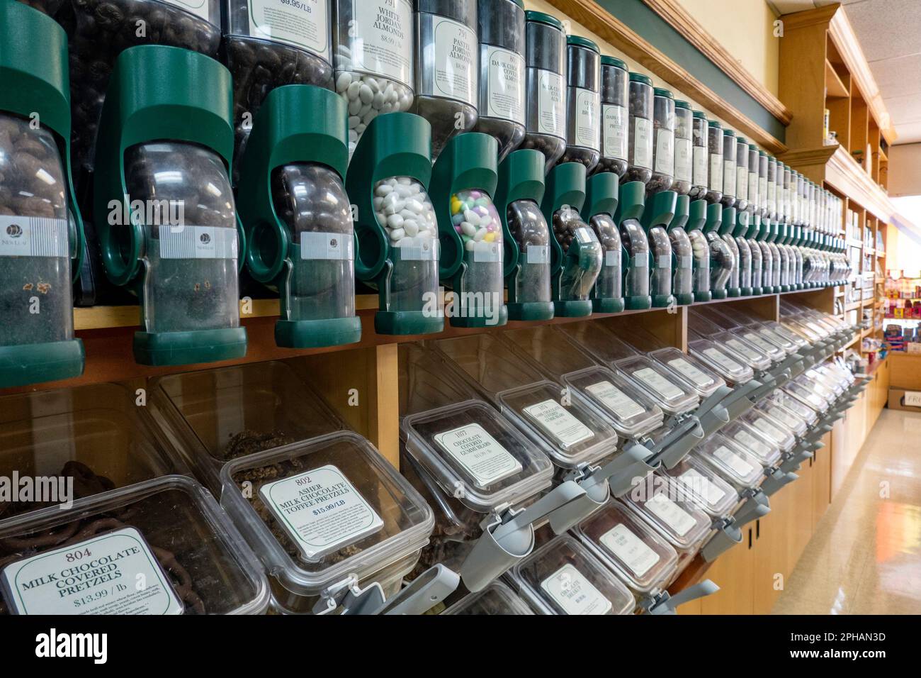 The Larder is a shop offering bulk and gourmet foods in Doylestown, Pennsylvania, United States