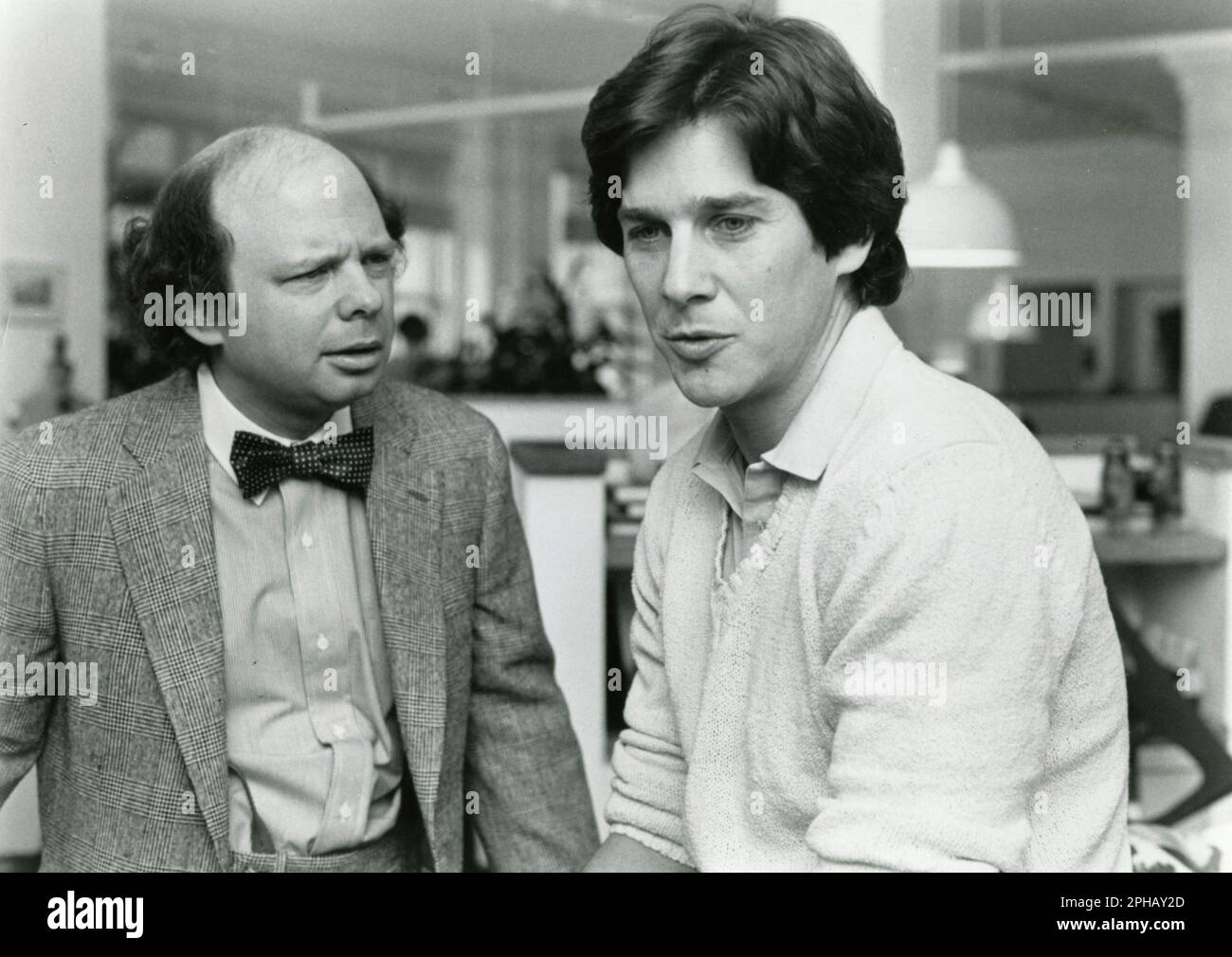 Actors Wallace Shawn and Tim Matheson in the movie A Little Sex, USA 1982  Stock Photo - Alamy