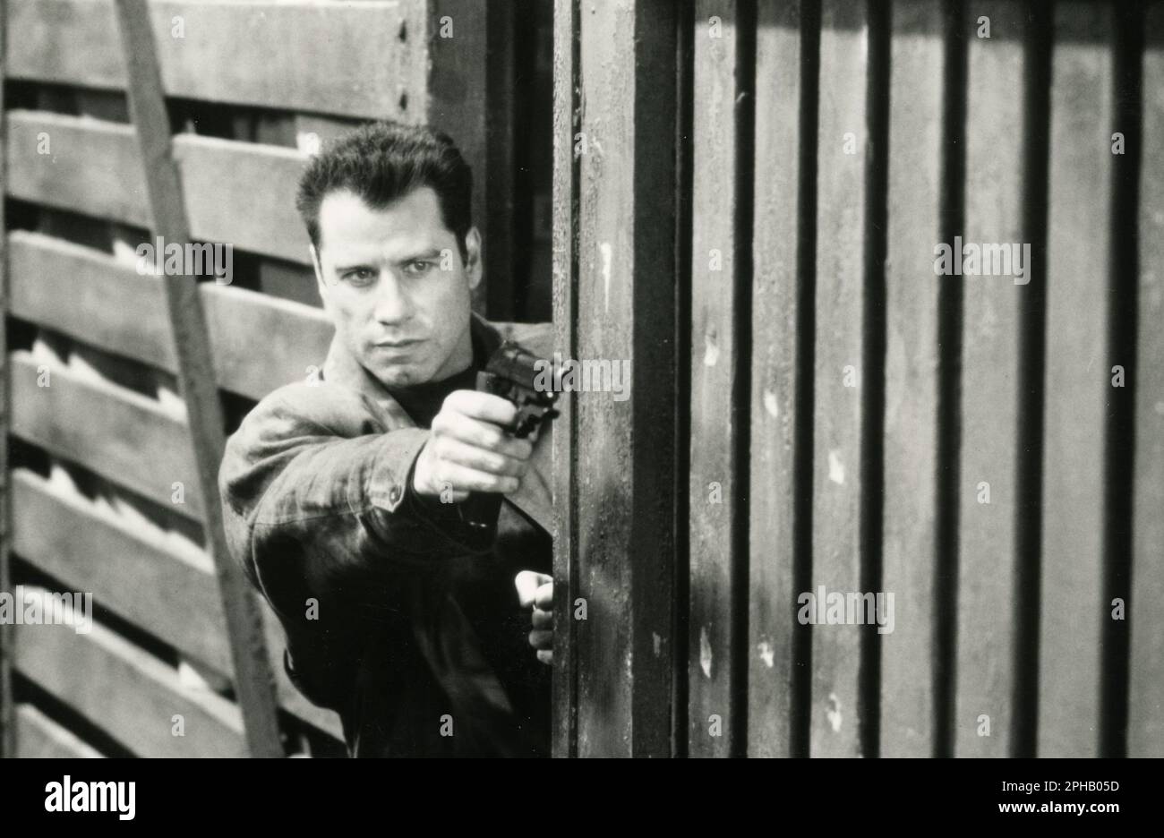 Actor John Travolta in the movie Broken Arrow, USA 1996 Stock Photo