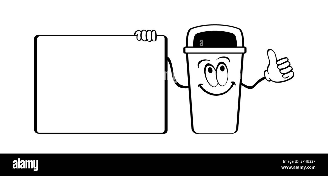 Wheelie bin. Garbage bag and container. Waste bin or or litterbin