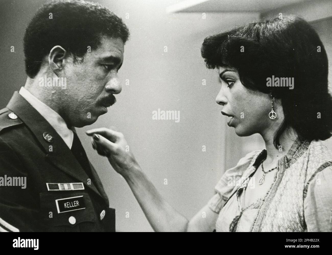 Actor Richard Pryor and actress Lynne Moody in the movie Some Kind of a Hero, USA 1982 Stock Photo