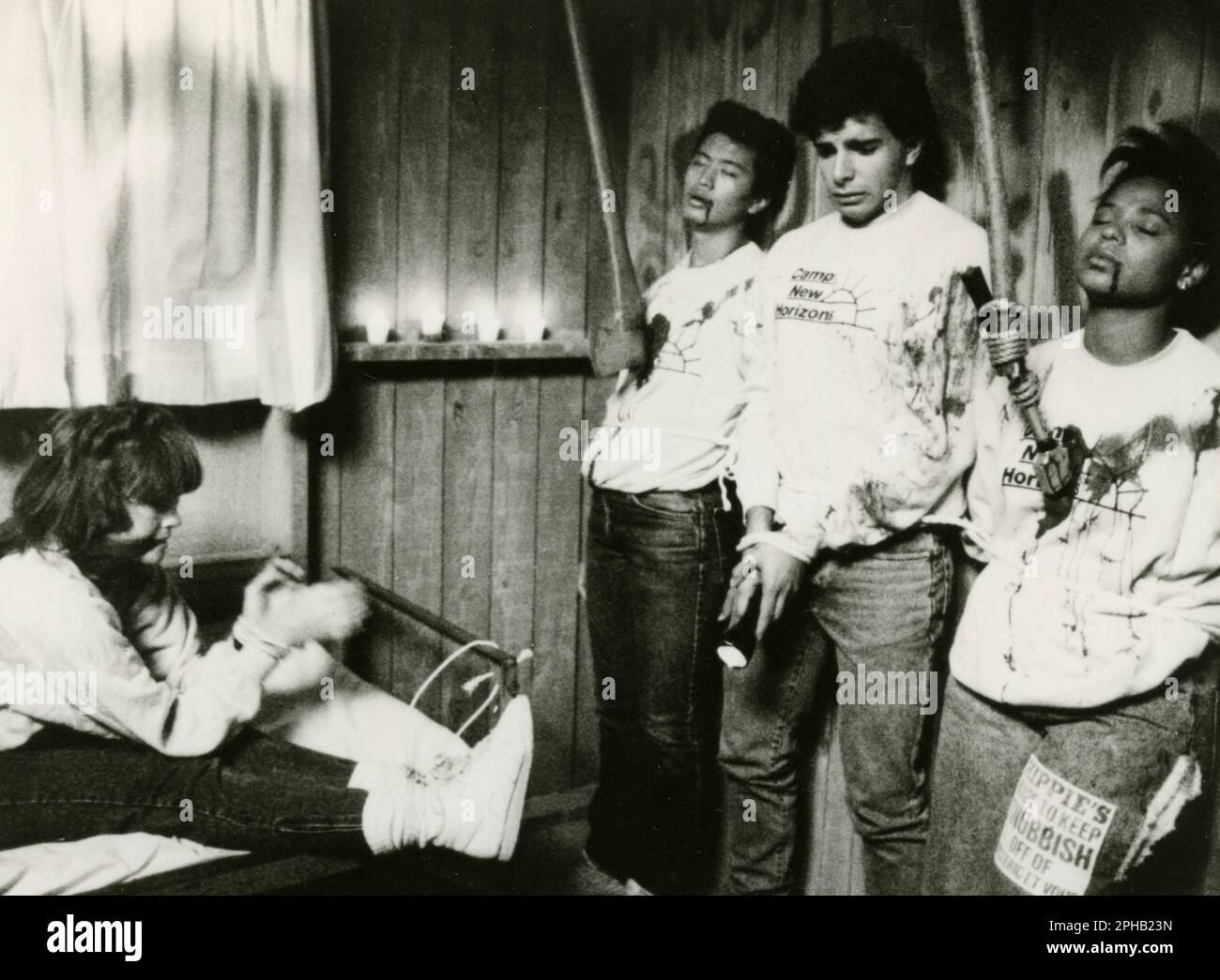 Scene from the movie Sleepaway Camp 3 Teenage Wasteland, USA 1989