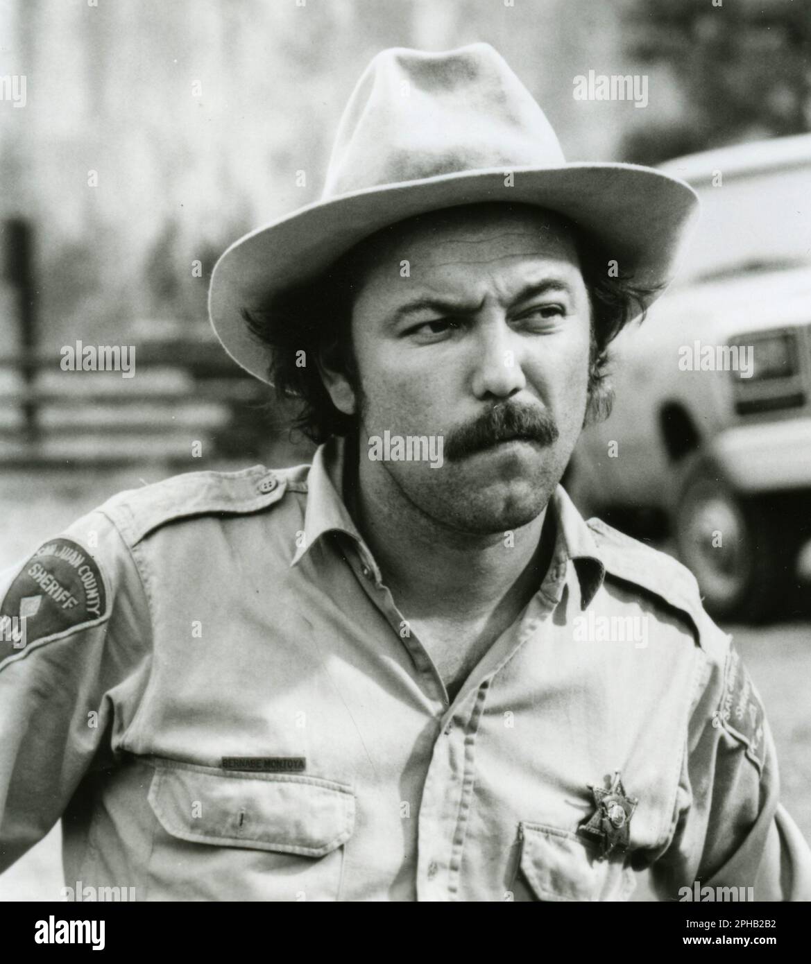 Actor Ruben Blades in the movie The Milagro Beanfield War, USA 1987