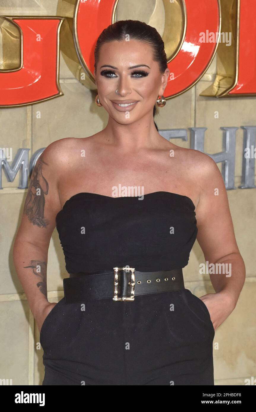 London, U.K. 23 March 2023. Eden Alicia Harvey at the UK Premiere of