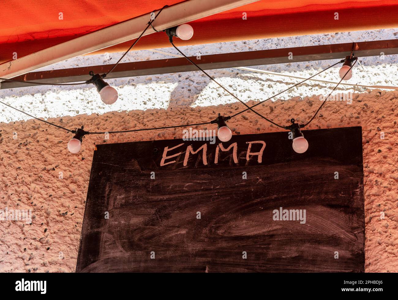 Emma Slate, RAW Site, Former Reichsbahn Repair Works, Friedrichshain, Berlin, Germany Stock Photo