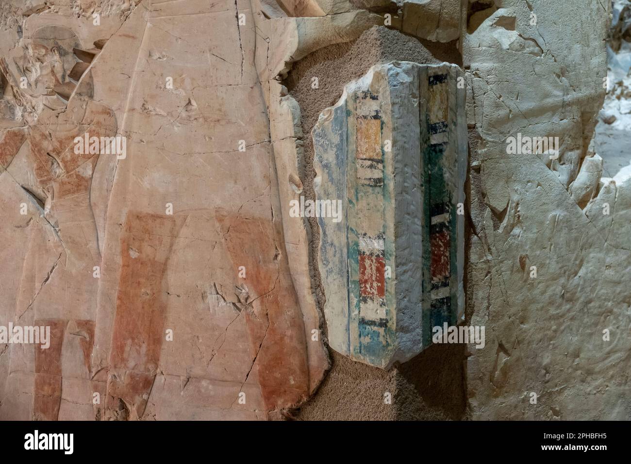 Tomb of Djehuty known as TT11, Dra Abu el-Naga, Luxor Egypt Stock Photo