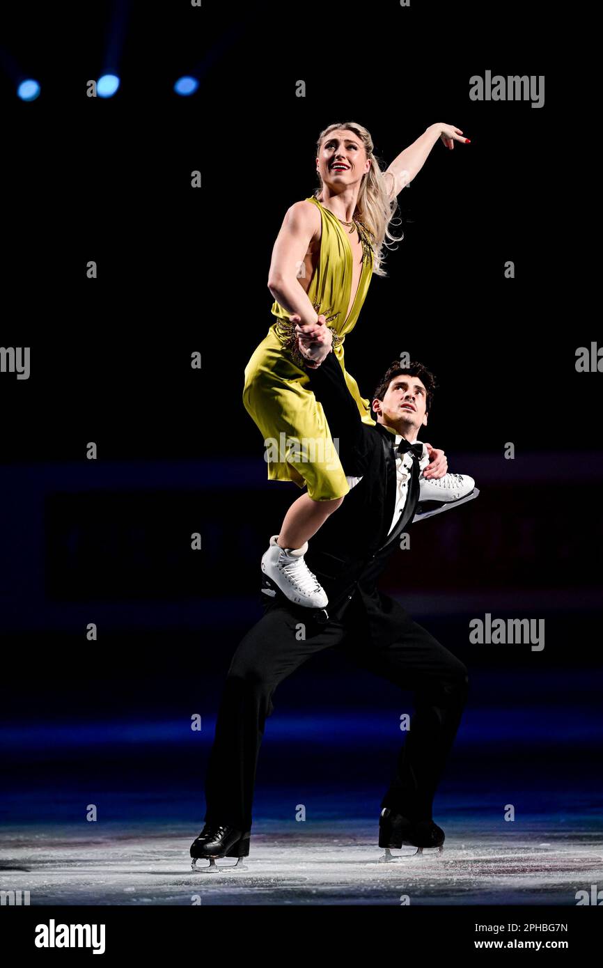 Piper GILLES & Paul POIRIER (CAN), during the Exhibition Gala, at the