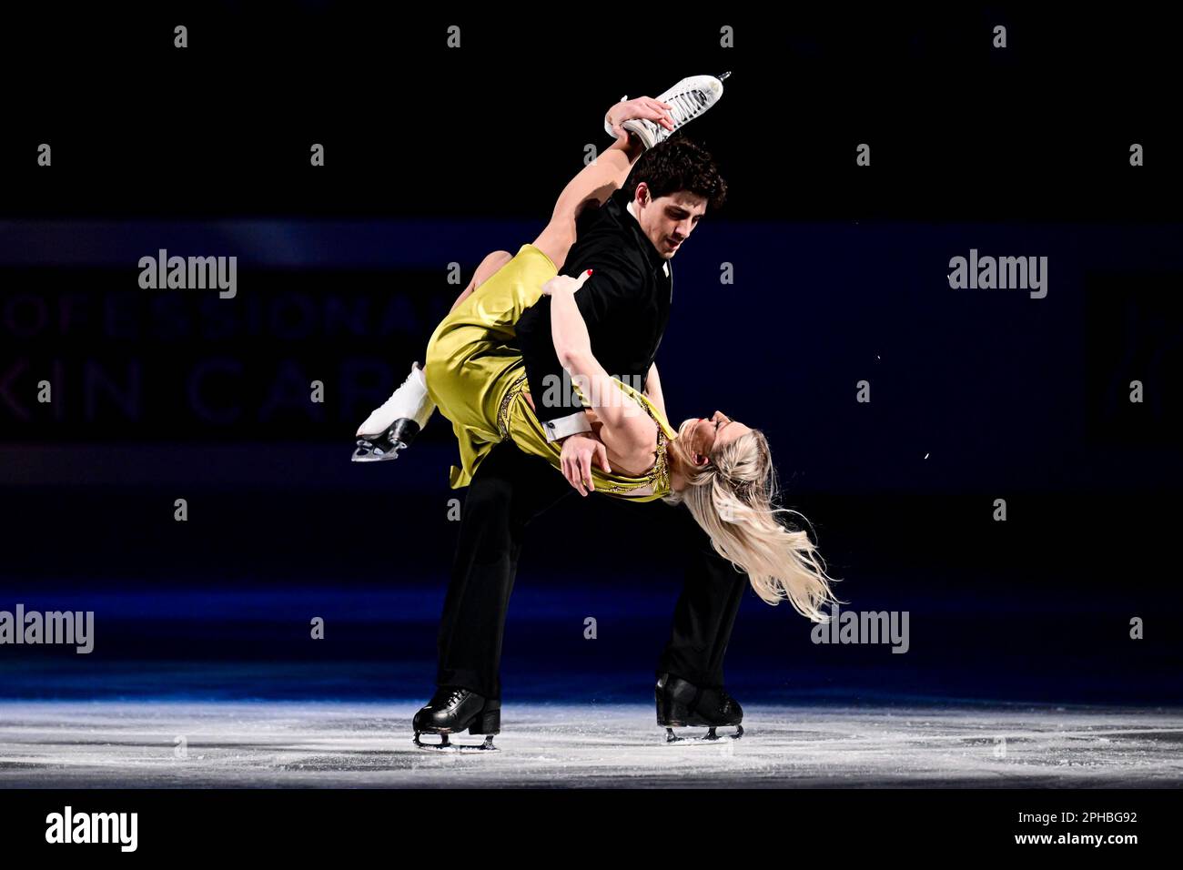 Piper GILLES & Paul POIRIER (CAN), during the Exhibition Gala, at the