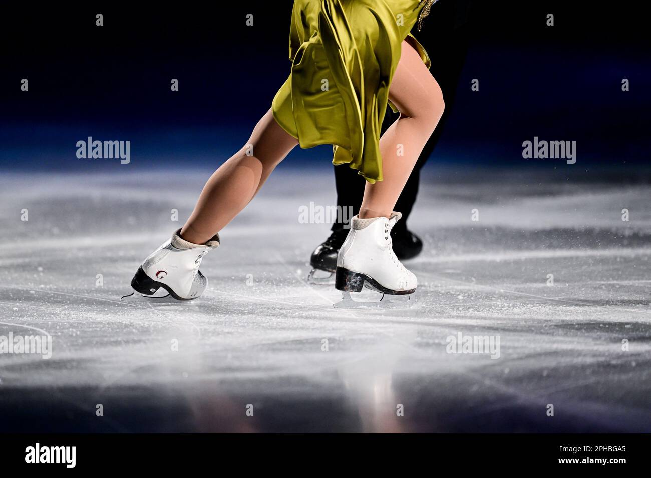 Piper GILLES & Paul POIRIER (CAN), during the Exhibition Gala, at the