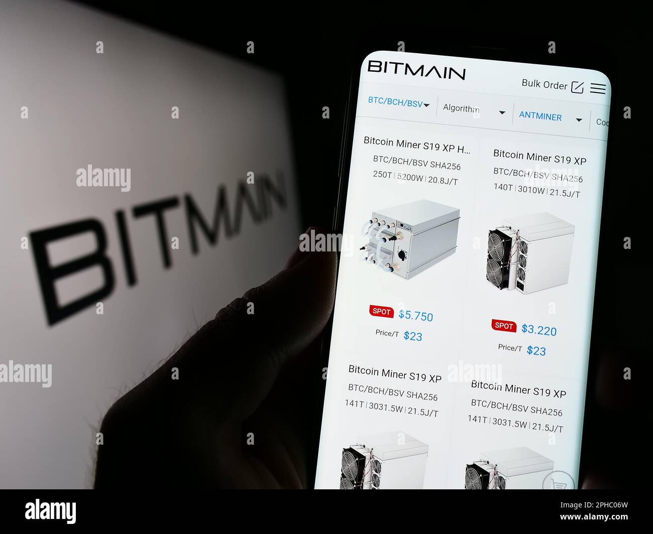 Bitmain logo hi-res stock photography and images - Alamy