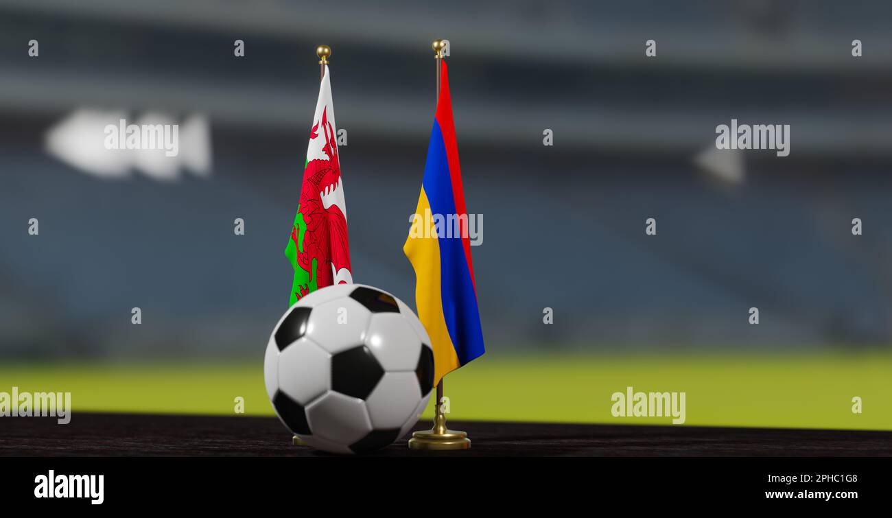 UEFA EURO 2024 Soccer Wales vs Armenia European Championship