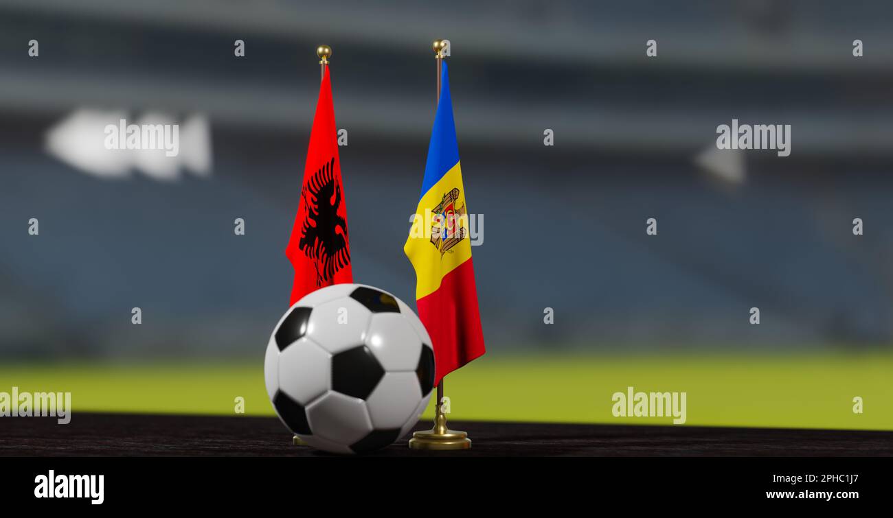 UEFA EURO 2024 Soccer Albania vs Moldova European Championship