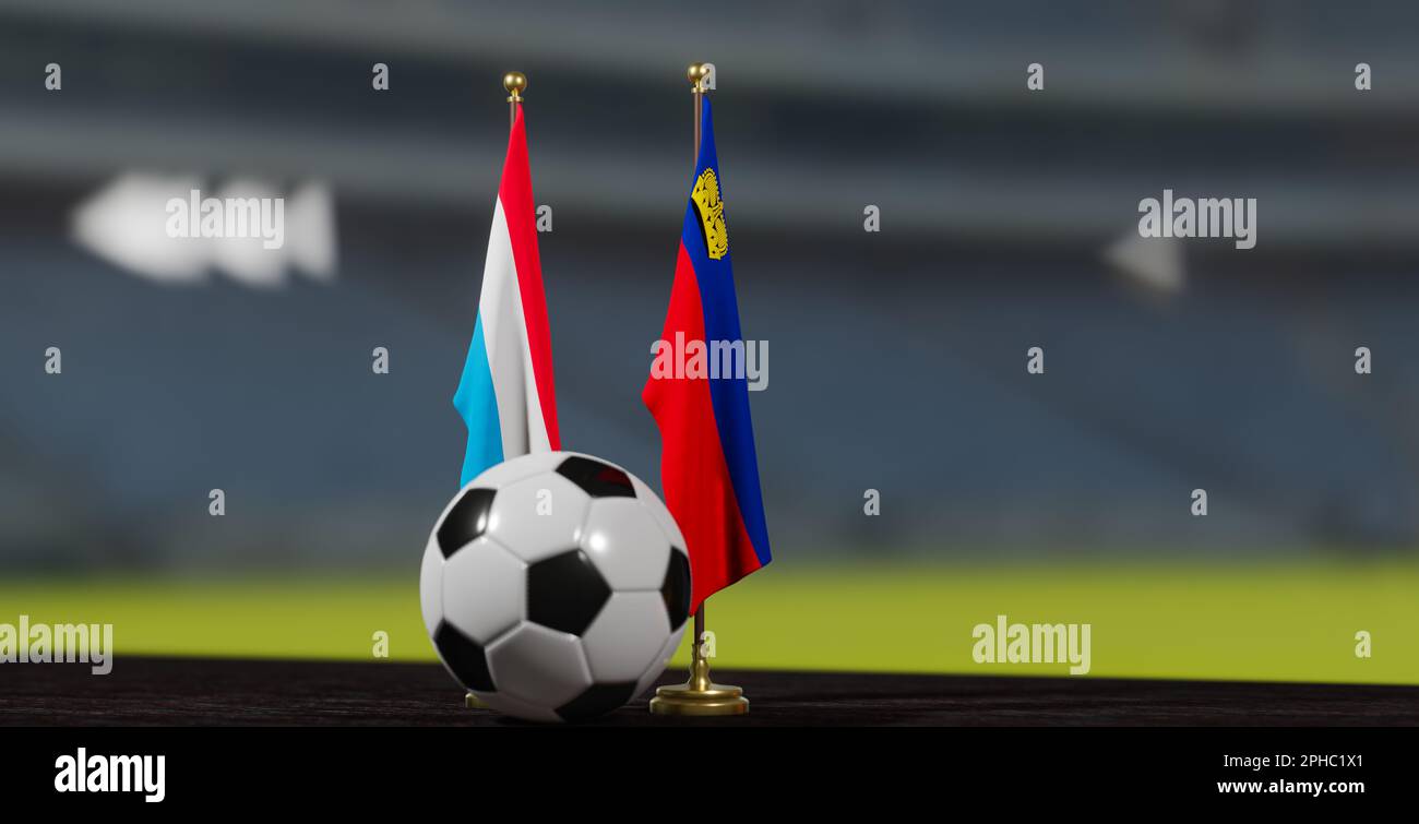 UEFA EURO 2024 Soccer Luxembourg vs Liechtenstein European Championship