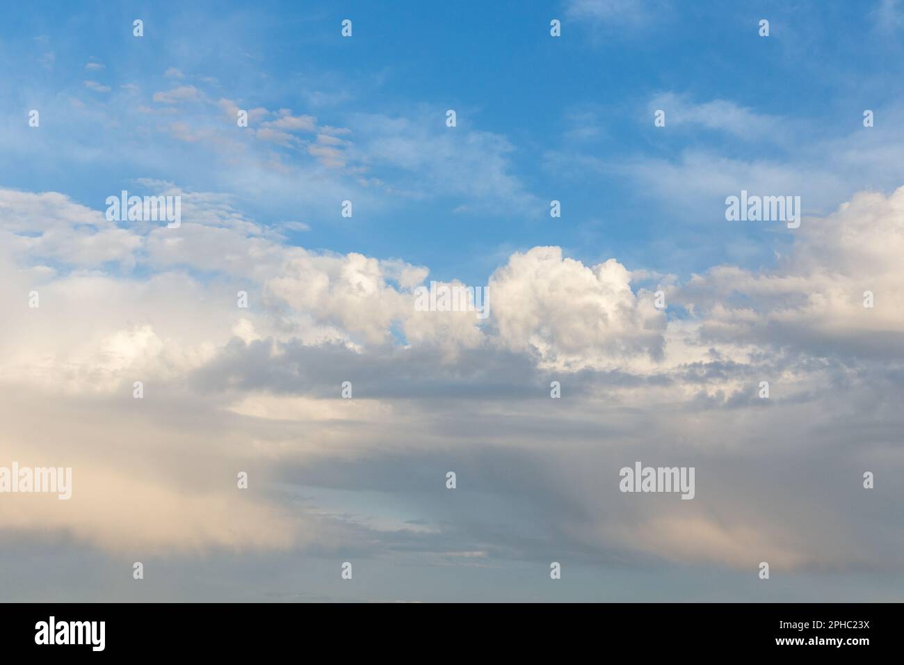 Light soft white clouds in hi-res stock photography and images - Alamy