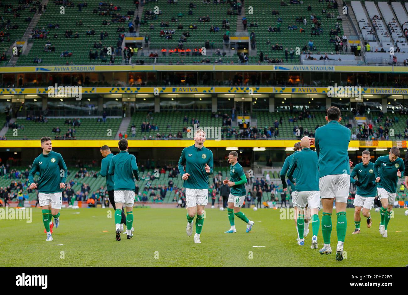 Dublin, Ireland. 27th March 2023; Aviva Stadium, Dublin, Ireland: Euro