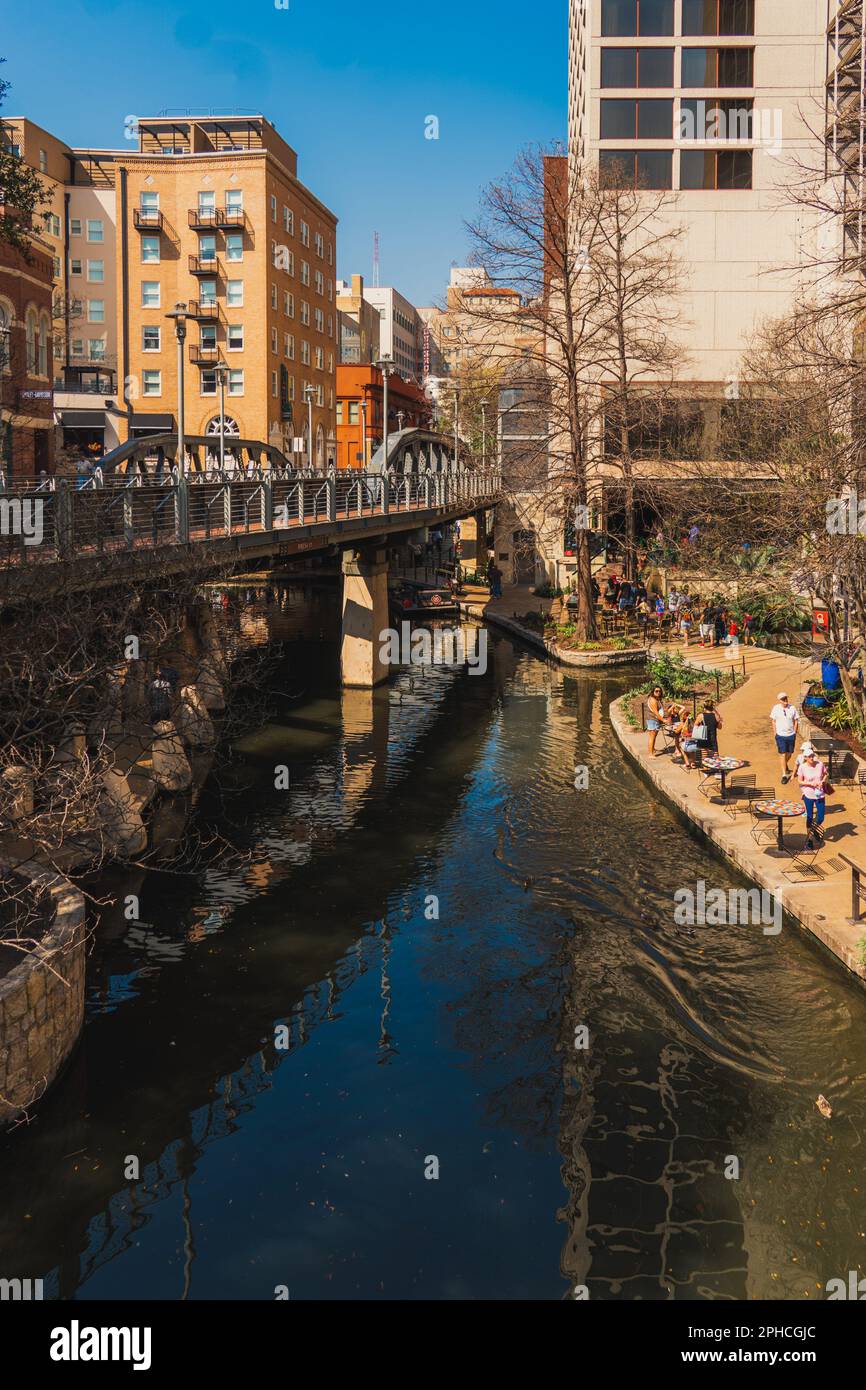 Downtown San Antonio Stock Photo Alamy