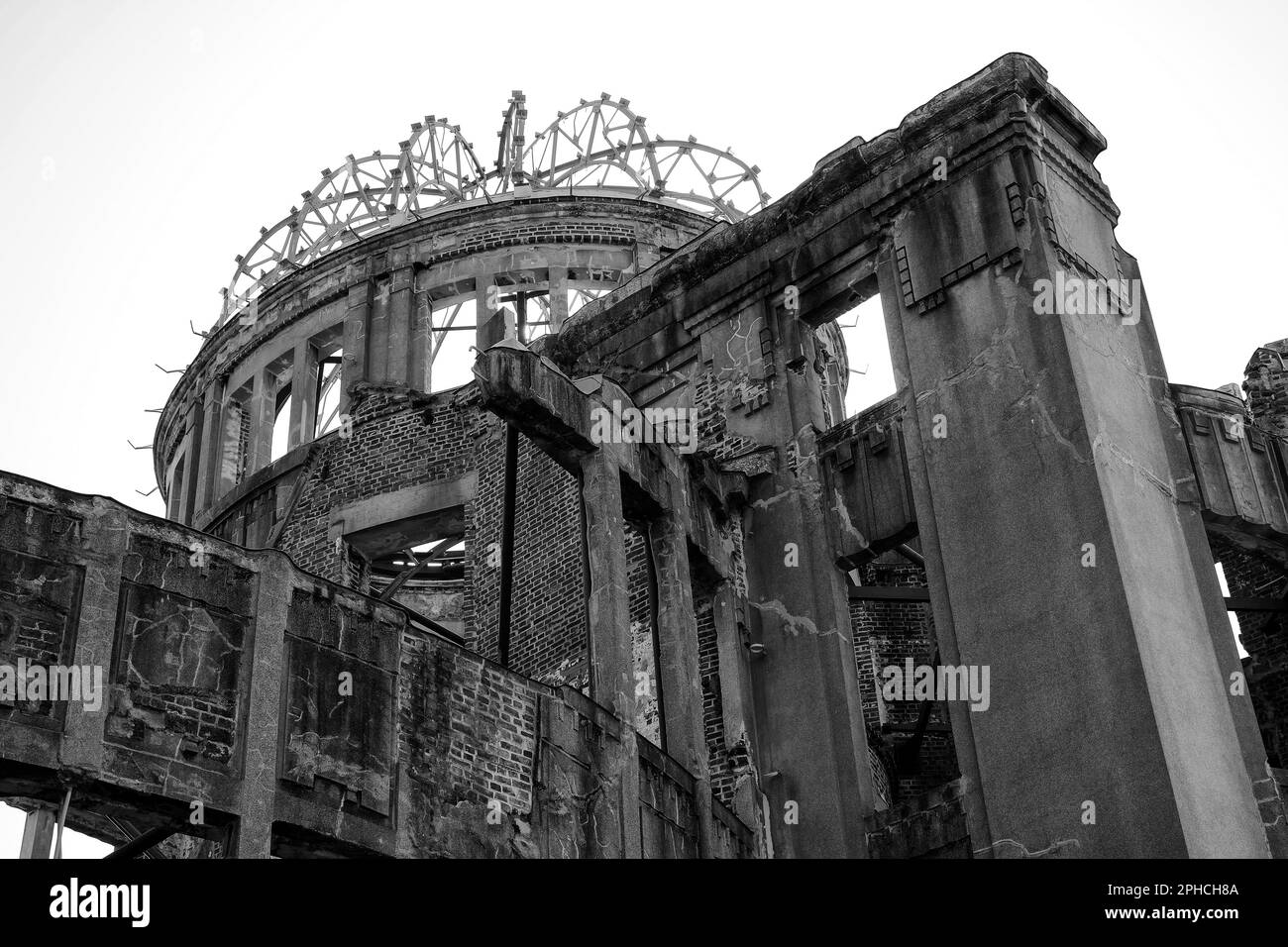 Hiroshima Peace Memorial (Genbaku Dome) Stock Photo